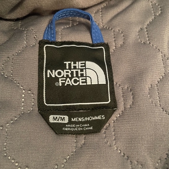North Face Recco Winter Sports Coat, Mens Medium Blue/Gray Nylon/Polyester, USED - Picture 3 of 8